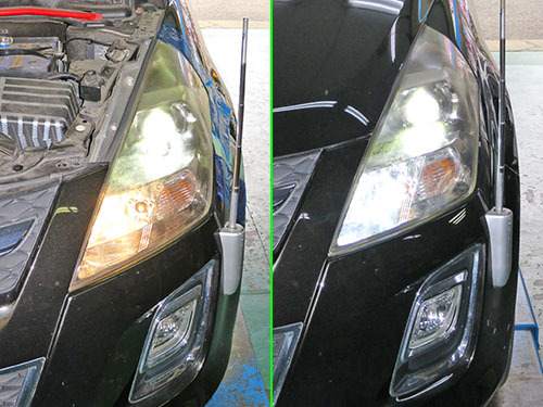 ledヘッドライト装着 mpv ハイビームも 店長mizoのおやぢ日記 ledヘッドライト装着 mpv ハイビームも 店長mizoのおやぢ日記