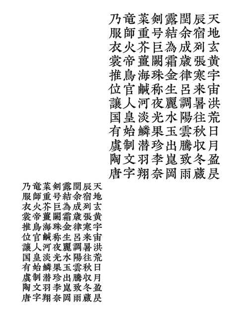 千字文断章「毛晋」(2015年8月)_a0386342_20153678.jpg