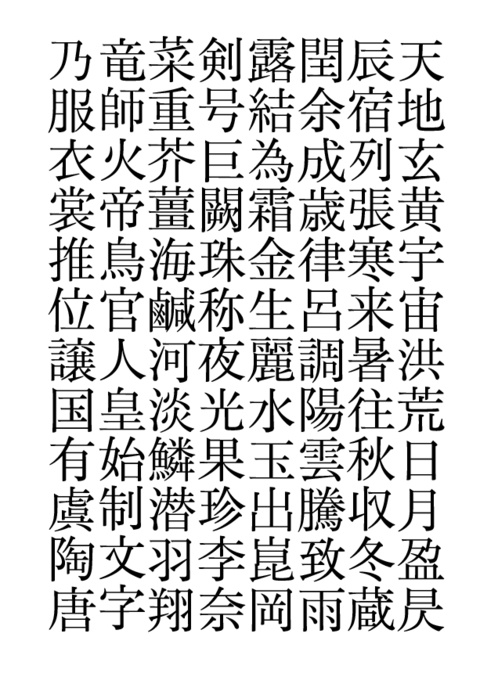 美華と上巳:似て非なるふたつの書体(一)_a0386342_20154692.jpg