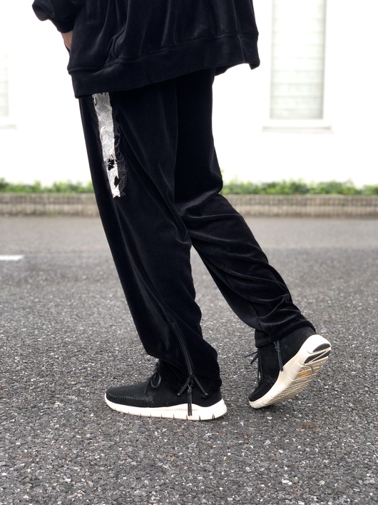 doublet chaos track pants カオス刺繍 ベロア 35％OFF メンズ