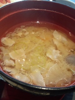 日比谷 遊食豚彩 いちにぃさんのなす黒豚かつセット_f0112873_12251293.jpg
