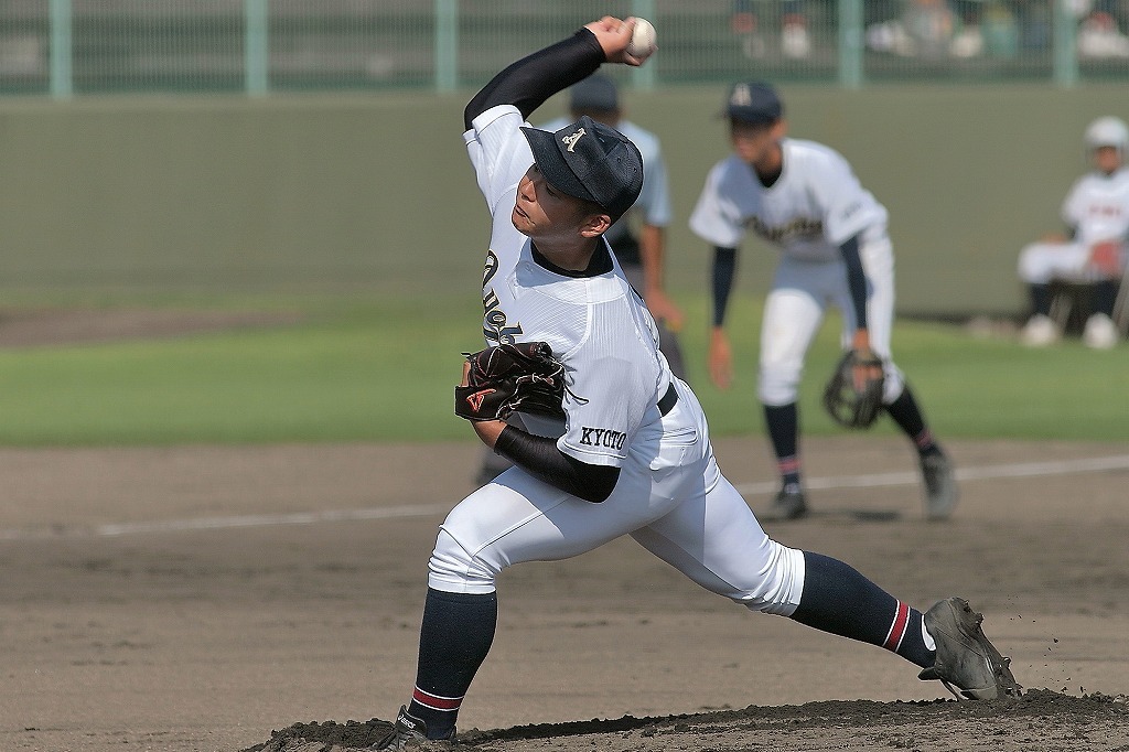 秋季京都府高等学校野球大会　綾部高校ｖｓ西舞鶴高校１_a0170082_07035215.jpg