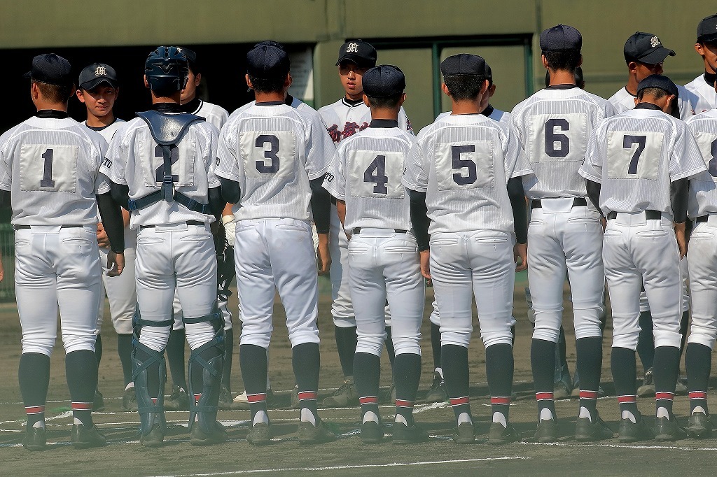 秋季京都府高等学校野球大会　綾部高校ｖｓ西舞鶴高校１_a0170082_07044872.jpg