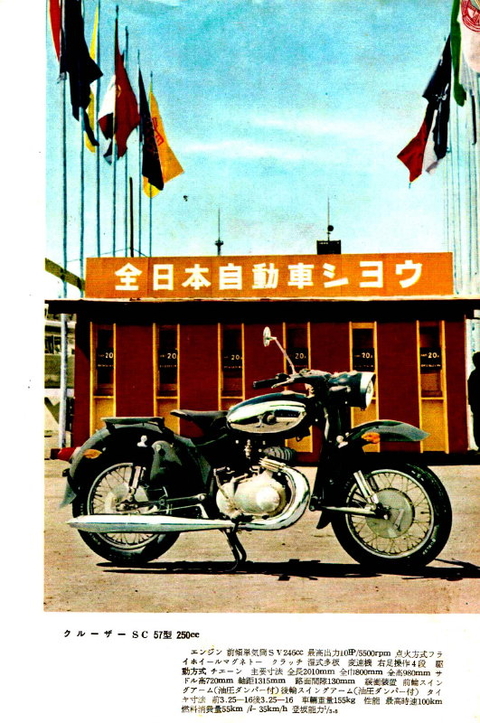 1957年 二輪車 バイク 広告集 58 クルーザー モーターサイクルフォーラム中部 我が国の二輪車の勃興期を忠実に伝える