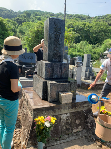 肥田式強健術創始者、肥田春充先生のお墓参り合宿。_a0112393_13431595.jpg