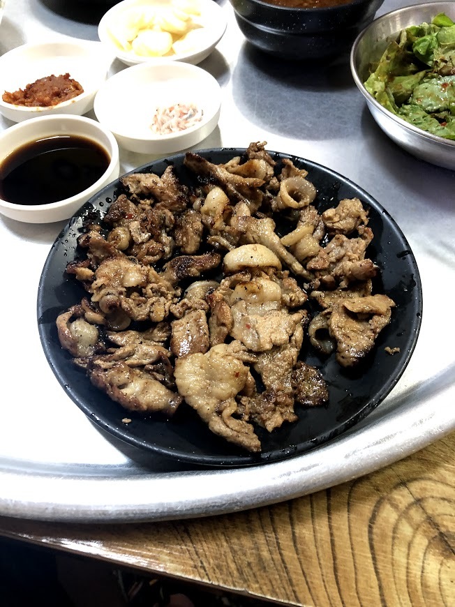 2019年　　　夏　　　韓国・食の旅　　vol.25　　AM10:30頃　テジプルコギ_b0199822_20380514.jpg