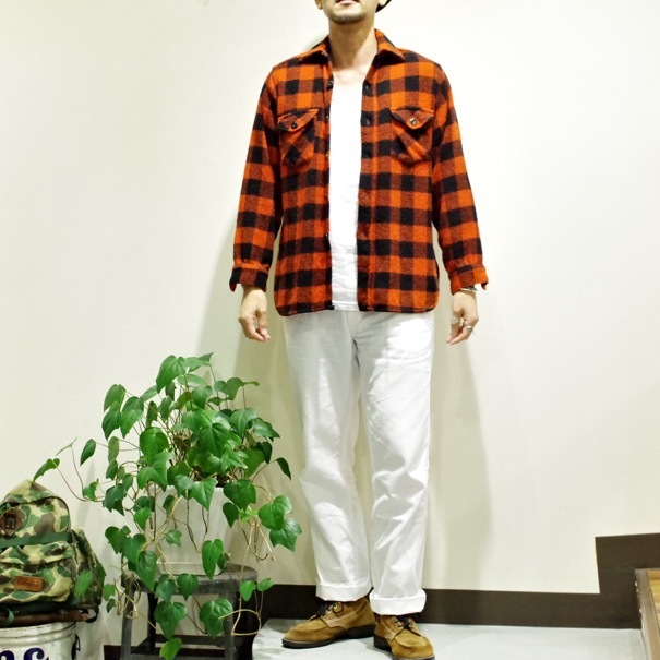 1960s Frostproof Wool Shirt / バッファロー チェック ウール シャツ