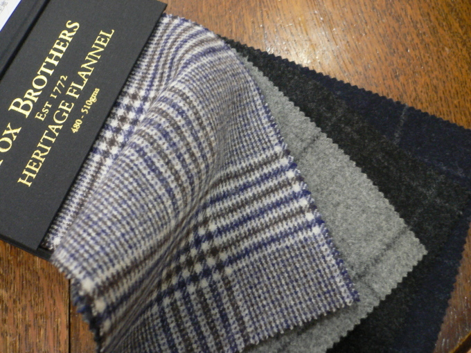 Ｆox Ｂrothers のＨＥＲＩＴＡＧＥ　ＦＬＡＮＮＥＬ（ヘリテージ　フランネル）シビレます。_d0060944_13511384.jpg