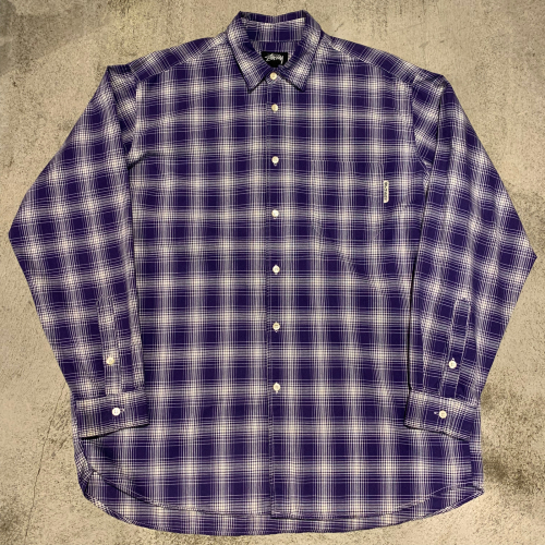STUSSYチェックシャツ 1980's 