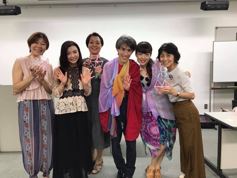 秋山佳胤先生講演会 心と身体を整える神聖幾何学ワークショップ開催しました Artandlove もんもく日記２