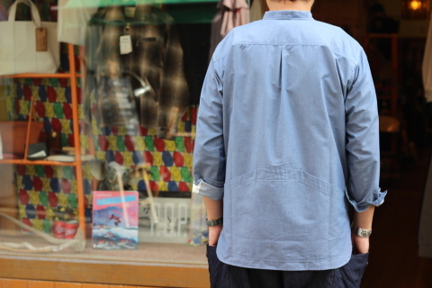 「norbit」 デザイン性のある着心地良い \"T/C DUNGAREE FIELD SHIRTS\" ご紹介_f0191324_07263860.jpg