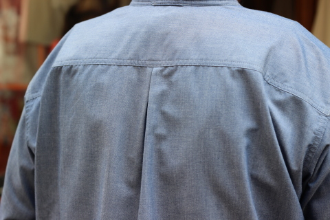 「norbit」 デザイン性のある着心地良い \"T/C DUNGAREE FIELD SHIRTS\" ご紹介_f0191324_07275470.jpg