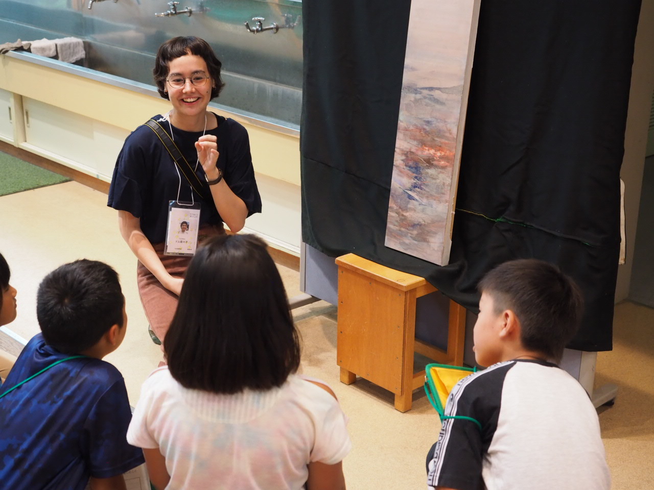旅ムサin諏訪市立高島小学校【対話型鑑賞】_a0121352_06051787.jpg