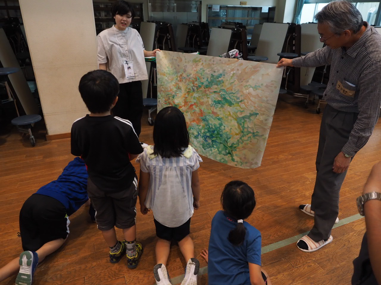 旅ムサin諏訪市立高島小学校【対話型鑑賞】_a0121352_06052133.jpg