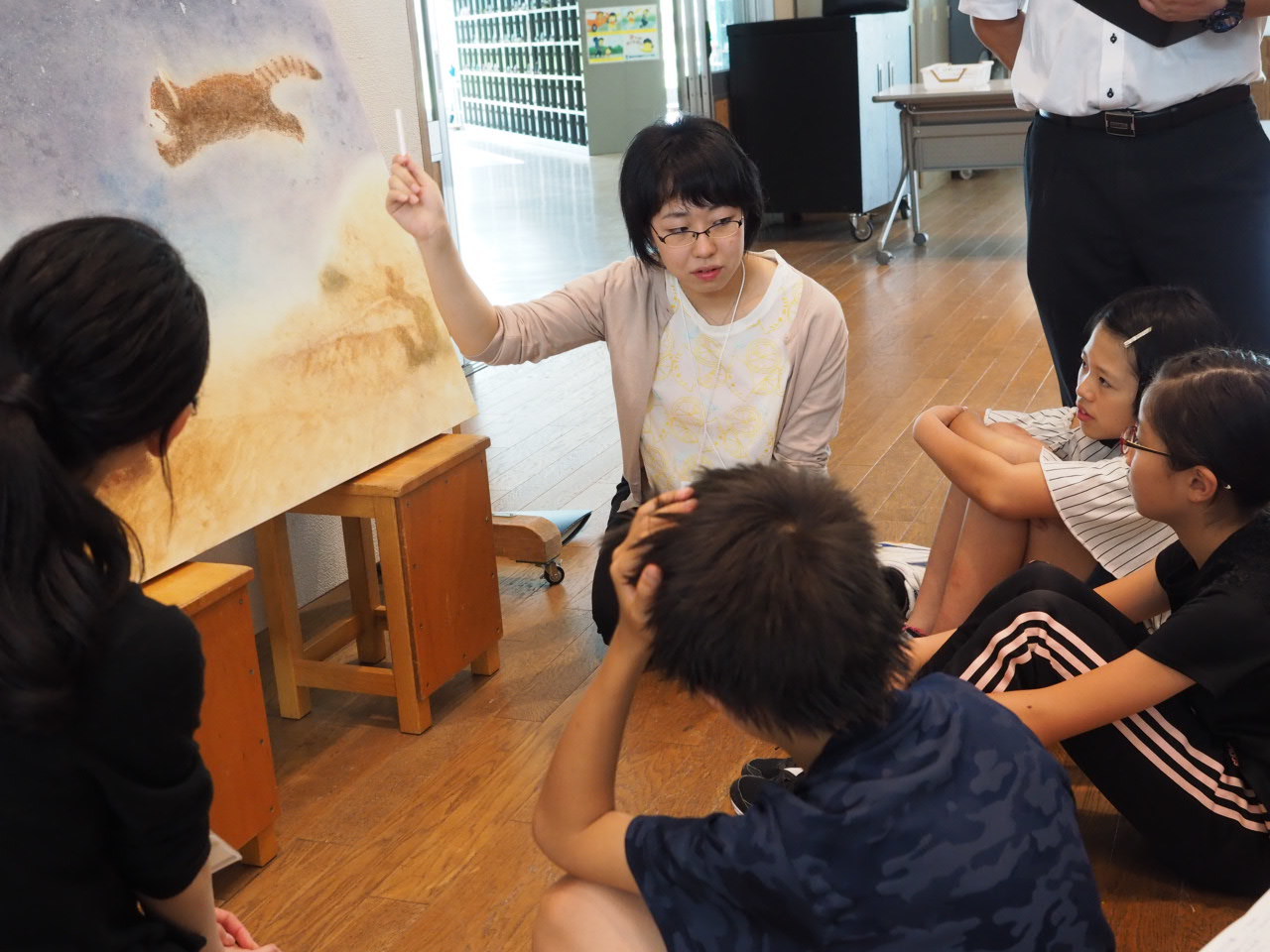 旅ムサin諏訪市立高島小学校【対話型鑑賞】_a0121352_06052752.jpg