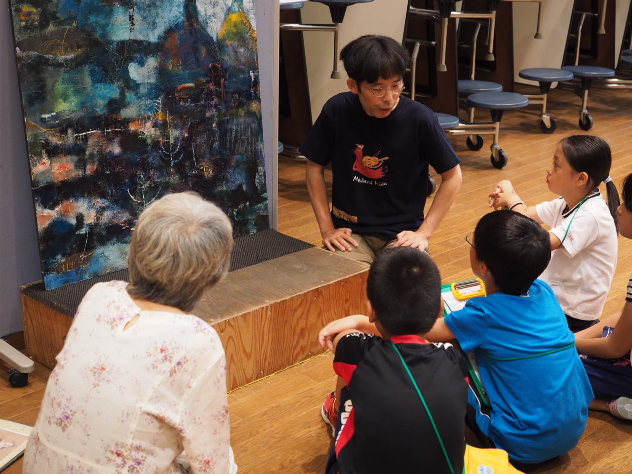 旅ムサin諏訪市立高島小学校【対話型鑑賞】_a0121352_06092453.jpg