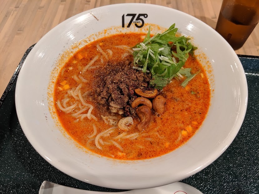 シビれた 175 Deno担担麺 Lounge Hokkaido 札幌市清田区清田2条1 19年128杯目 ｅｉｈｏのブログ２