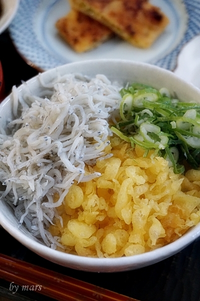 天丼の味 貧乏飯 と 油揚げのネギ味噌焼き 暮らしを楽しむミニマリストになりたい