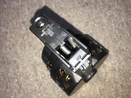 IRON AIRSOFT X-15タイプ 電動マガジン ドラムマガジン 音感 IRON AIRSOFT X15タイプ 1000連 電動ドラムマガジン