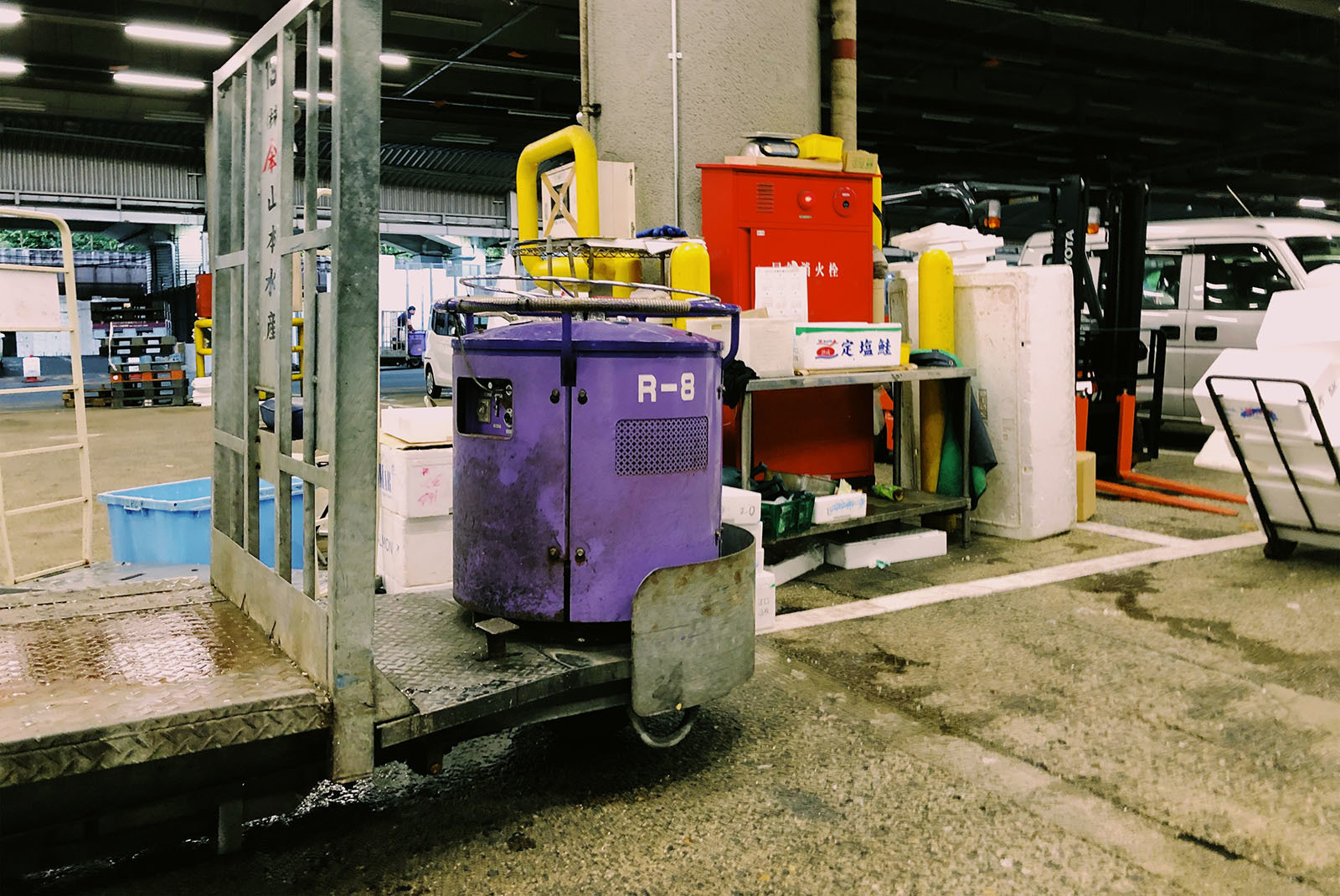 ターレットトラック 京都の場合 その2 ミカンセーキ ターレットトラック 京都の場合 その2 ミカンセーキ