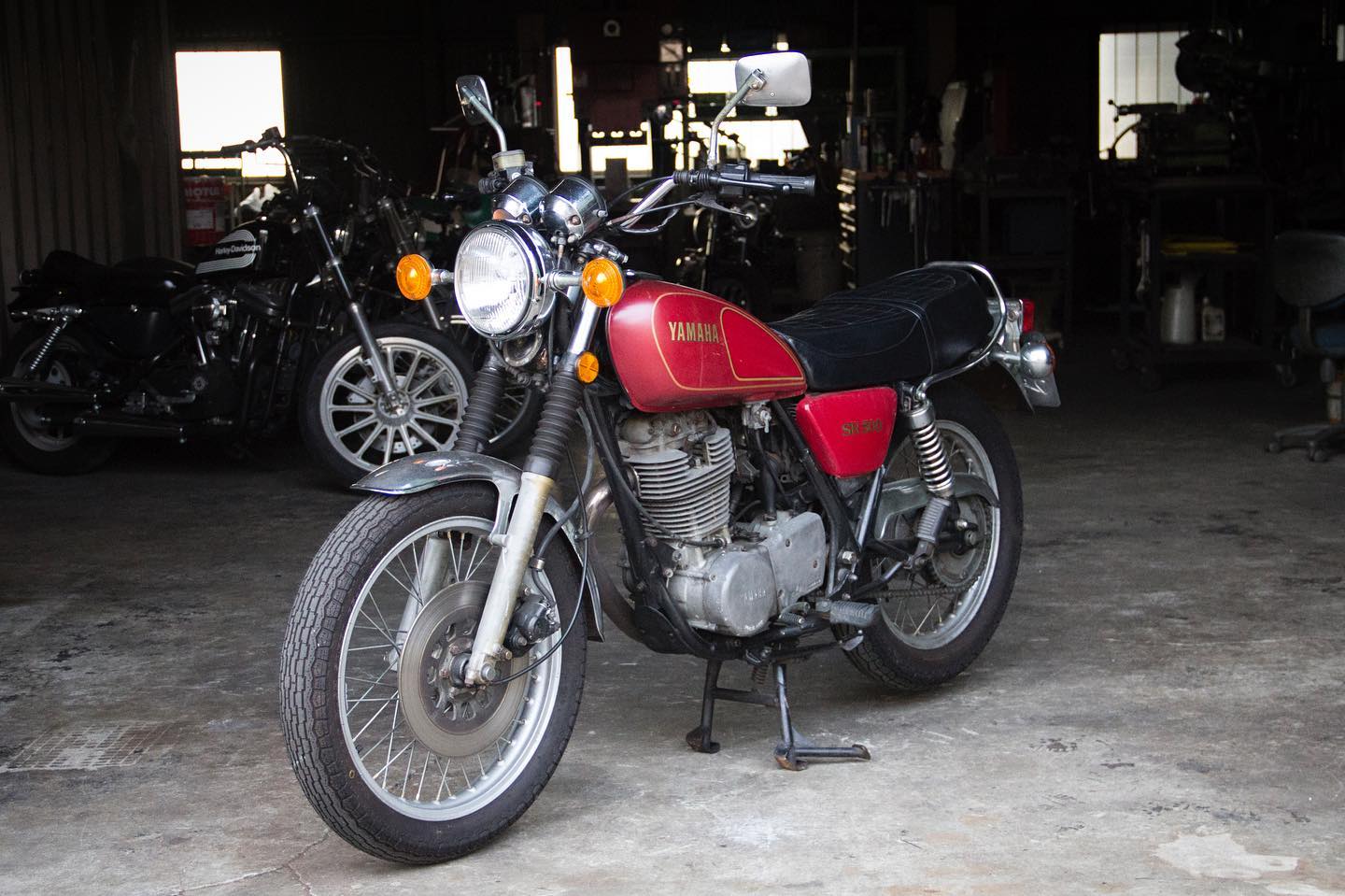 FOR SALE!! 1978 YAMAHA SR500 最初期型 フルオリジナル_e0182444_20452596.jpg