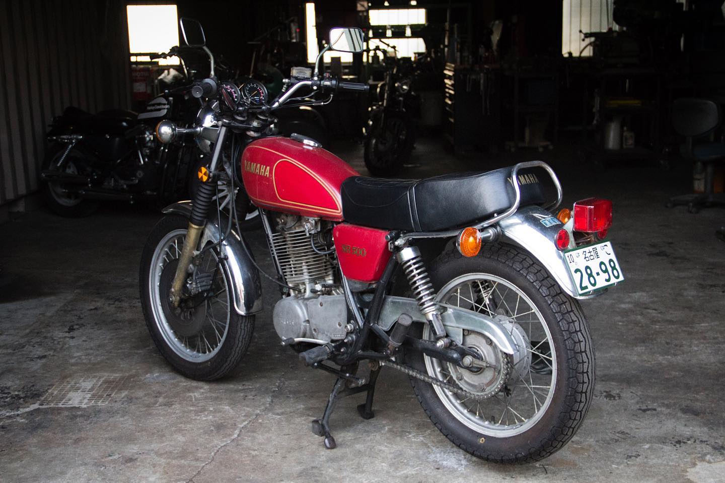 FOR SALE!! 1978 YAMAHA SR500 最初期型 フルオリジナル_e0182444_20453310.jpg