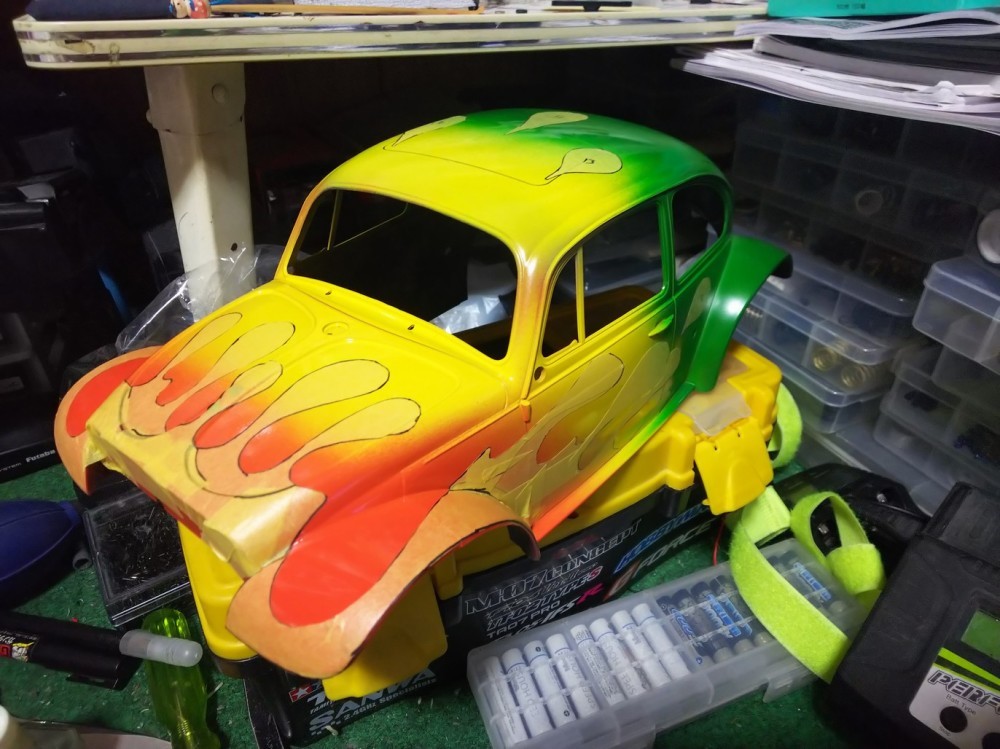 タミヤ ブリッツァービートル＃7「タイヤテスト」tamiya