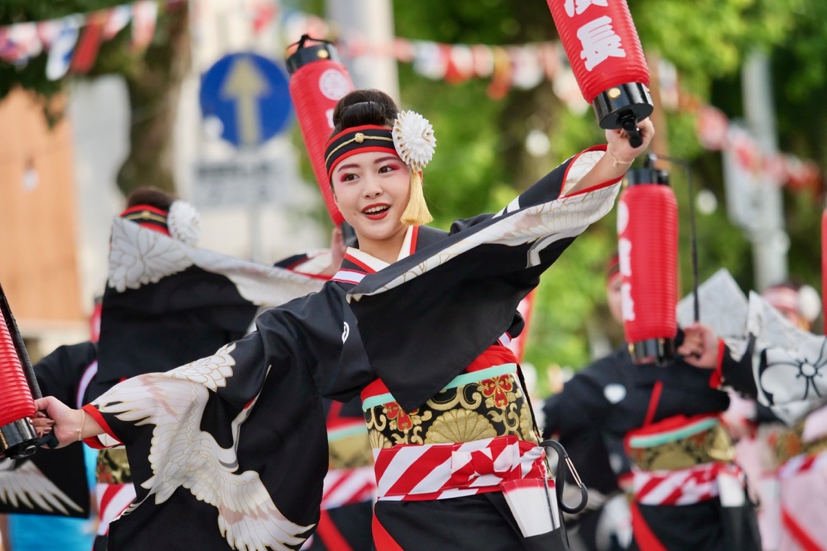 ２０１９第６６回よさこい祭り本番１日目その３８（濱長　花神楽）_a0009554_21501714.jpg