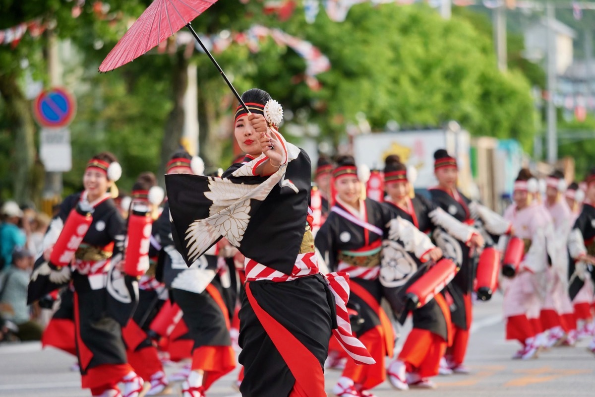 ２０１９第６６回よさこい祭り本番１日目その３８（濱長　花神楽）_a0009554_21510733.jpg