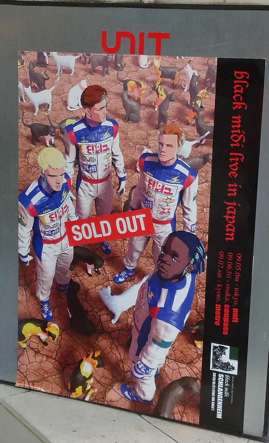 black midi and Dos Monos Live@daikanyama Unit 英日の異相の新星弐組_c0002171_22514856.jpg