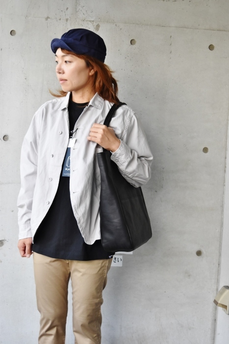 SLOW LEATHER TOTE NEW_d0152280_07481078.jpg