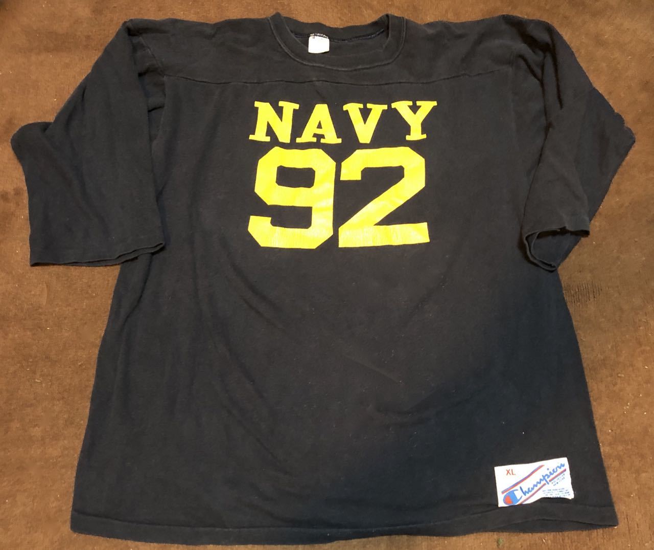 アメリカ仕入れ情報 ５ 80s Champion チャンピオン U S Navy フットボールtシャツ ショウザンビル Mecca Blog