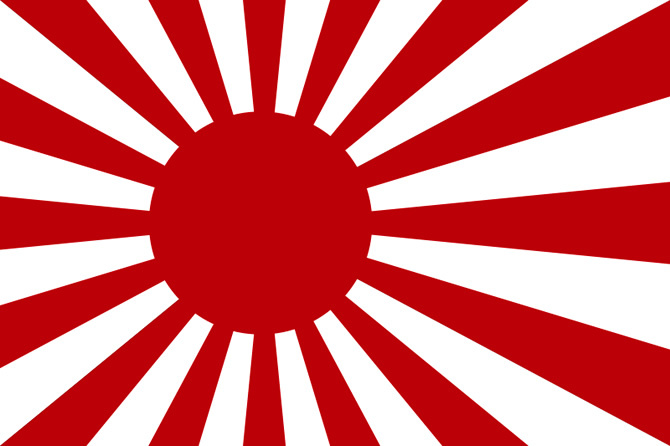 旭日旗と酷似する朝日新聞社旗と議論から逃げる記者_f0133526_10223883.jpg