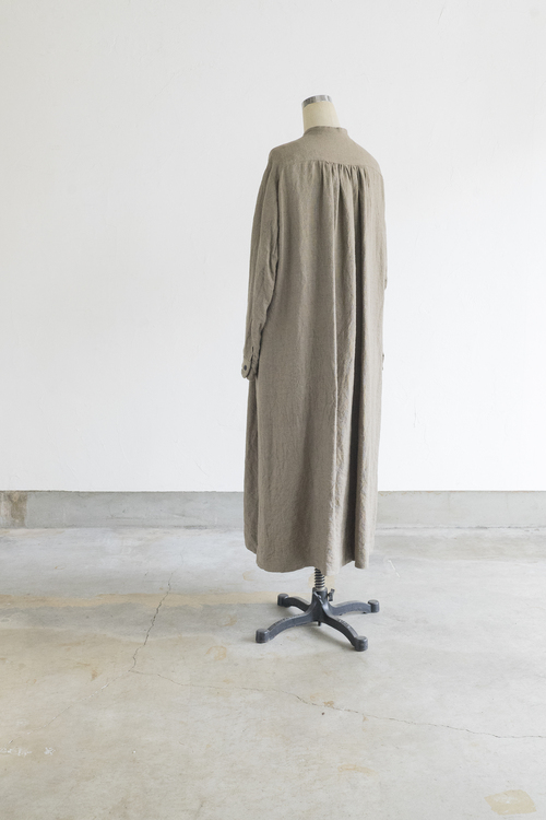 ゴーシュ リネンシルクロングワンピース