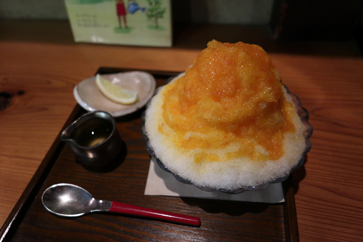 京の夏の旅2019 －かき氷巡り（cafe 火裏蓮花）－_b0169330_2362628.jpg