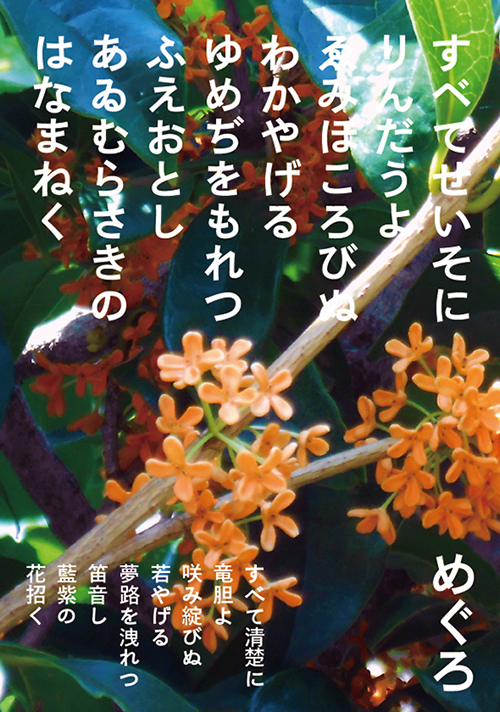 いろいろいろは「めぐろ」(2017年10月)_a0386342_19003290.jpg