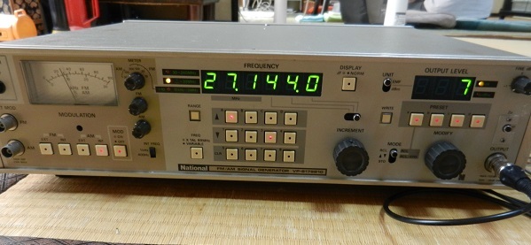 J310パラレルGG RF-H mode mixer-X\'tal fil-AD603x2 IF CB受信部の実働試験_f0205744_19333271.jpg