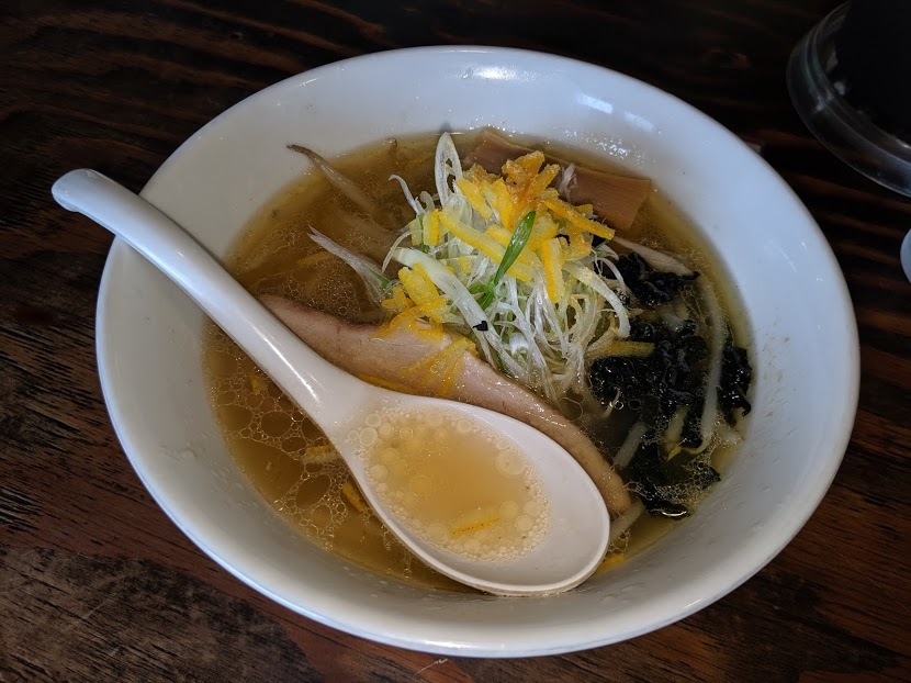 泰我さんで、ゆず醤油（千歳市朝日町：2019年131杯目）_f0397261_19105823.jpg