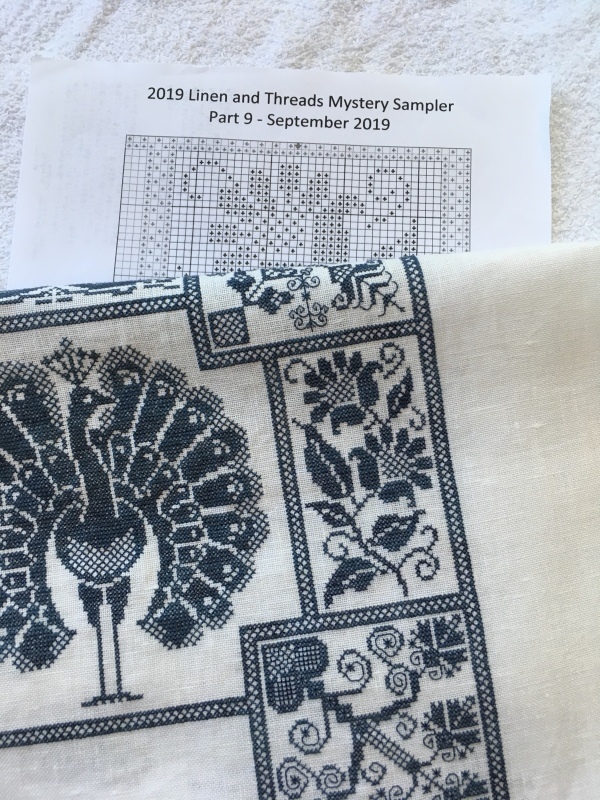 Linen and Threads Mystery Sampler Part-9 完成_a0374562_07281273.jpeg