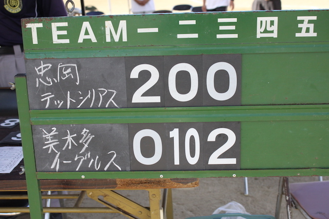 第１9回富田林ロータリークラブ旗争奪少年軟式野球大会　四日目_c0309012_19292884.jpg