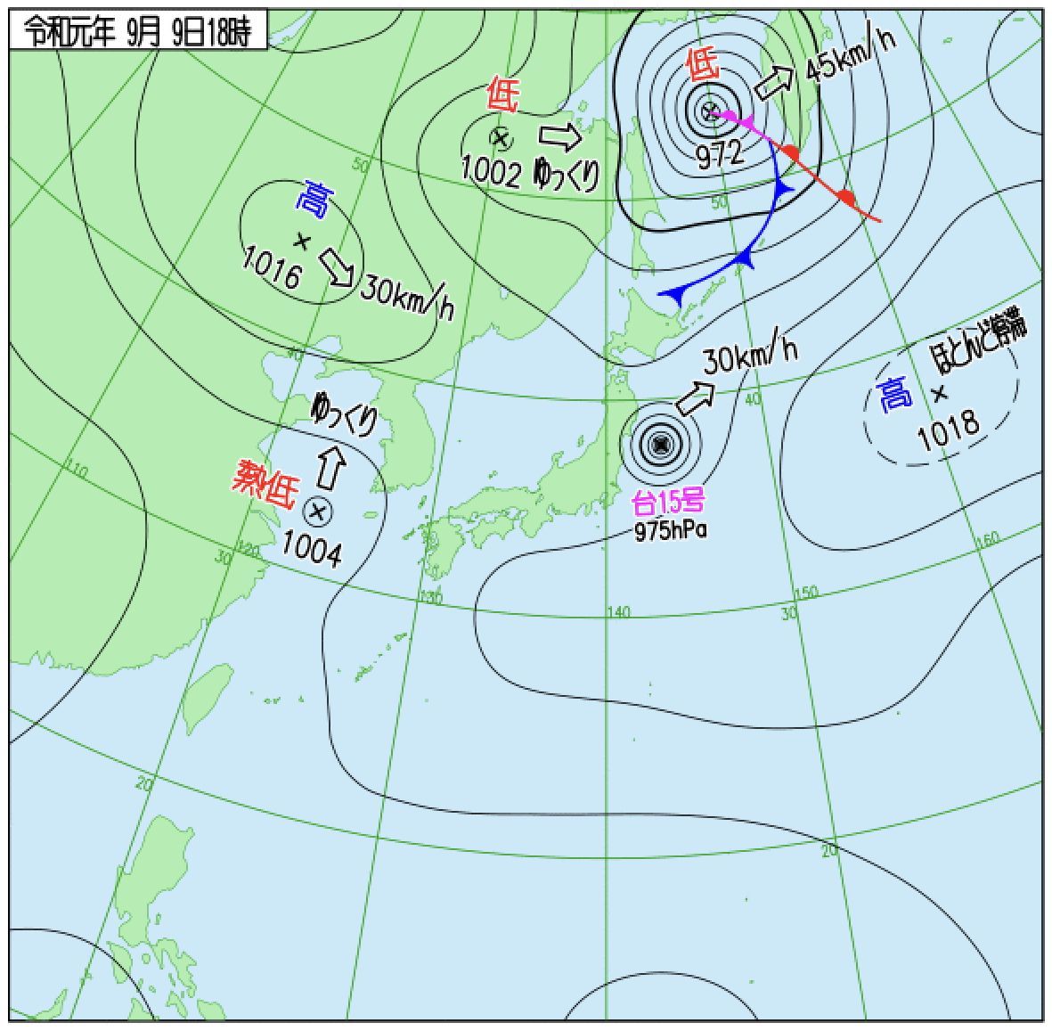 台風は東の海上へ_c0025115_22320571.jpg