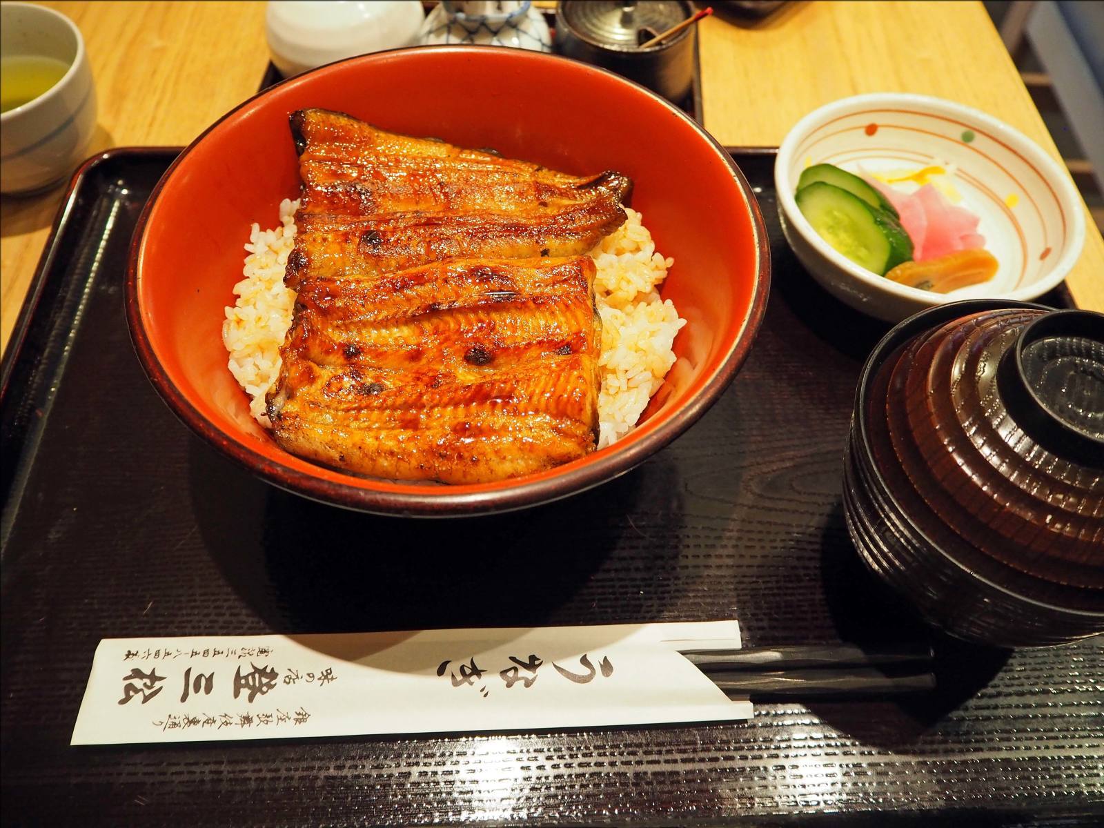 登三松で鰻 銀座 人形町からごちそうさま