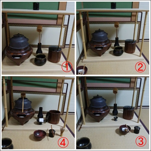 竹台子 風炉薄茶 : 弥生会&木曜会 稽古ノート 竹台子 風炉薄茶 : 弥生会&木曜会 稽古ノート