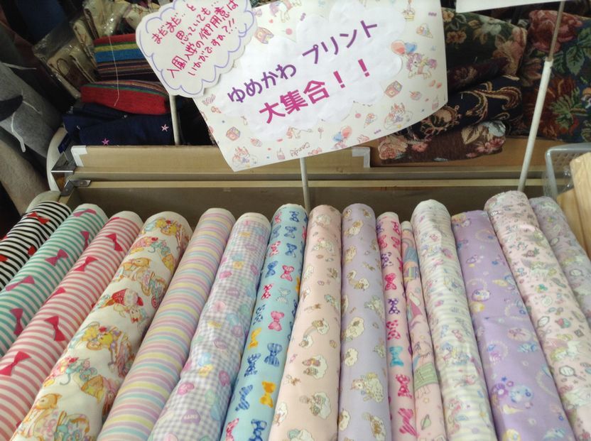 ゆめかわプリント生地 いろいろ入荷_d0156706_14200470.jpg
