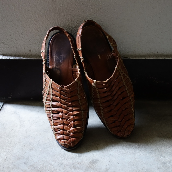 経年変化 / sandal-shoes DALI / brown_e0130546_16355161.jpg