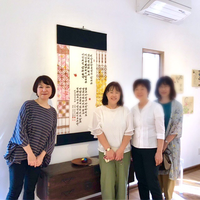 9/7〜8 小淵沢個展 長崎からのお客様をお迎えして_d0090959_14491823.jpeg