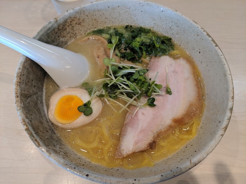 麺や けせらせら さんで 美味しい塩らぁめん 札幌市北区太平7条5 2019年133杯目 eihoのブログ2