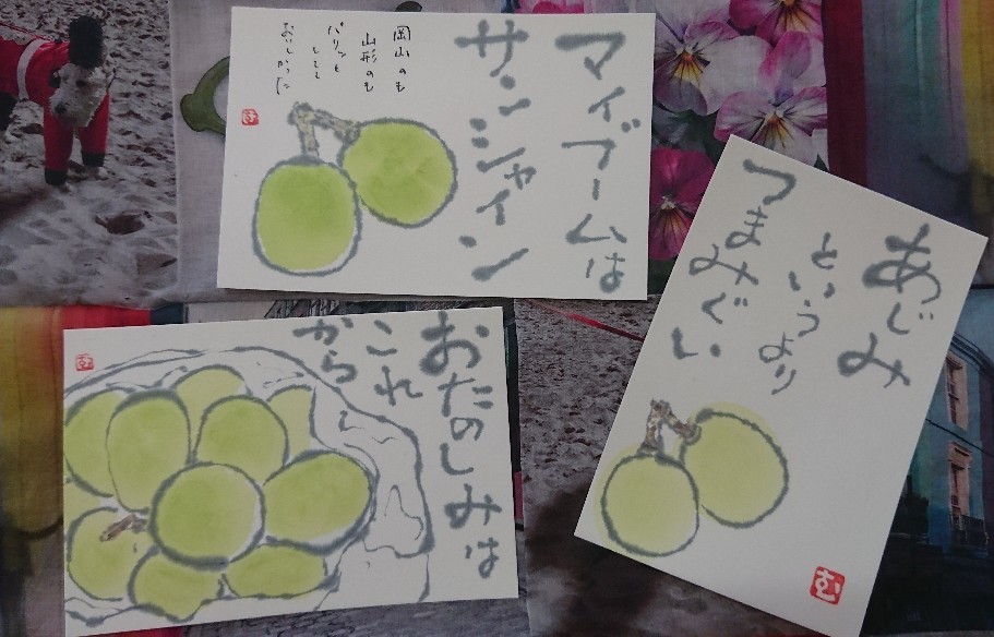 ああ~カンチガイ「シャインマスカット」_b0124466_13544735.jpg