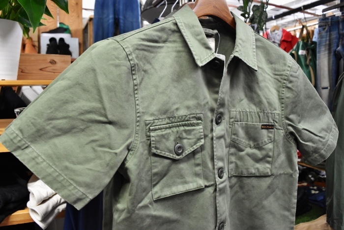 半袖型 SHIRTS JACKET NUDIE JEANS_d0152280_12123210.jpg