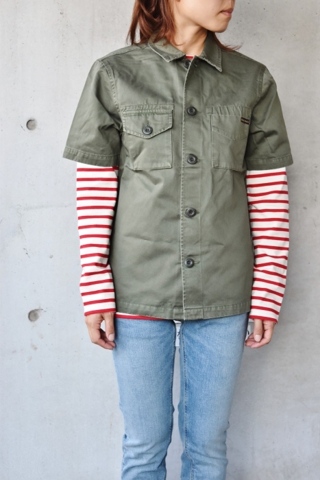 半袖型 SHIRTS JACKET NUDIE JEANS_d0152280_12172591.jpg
